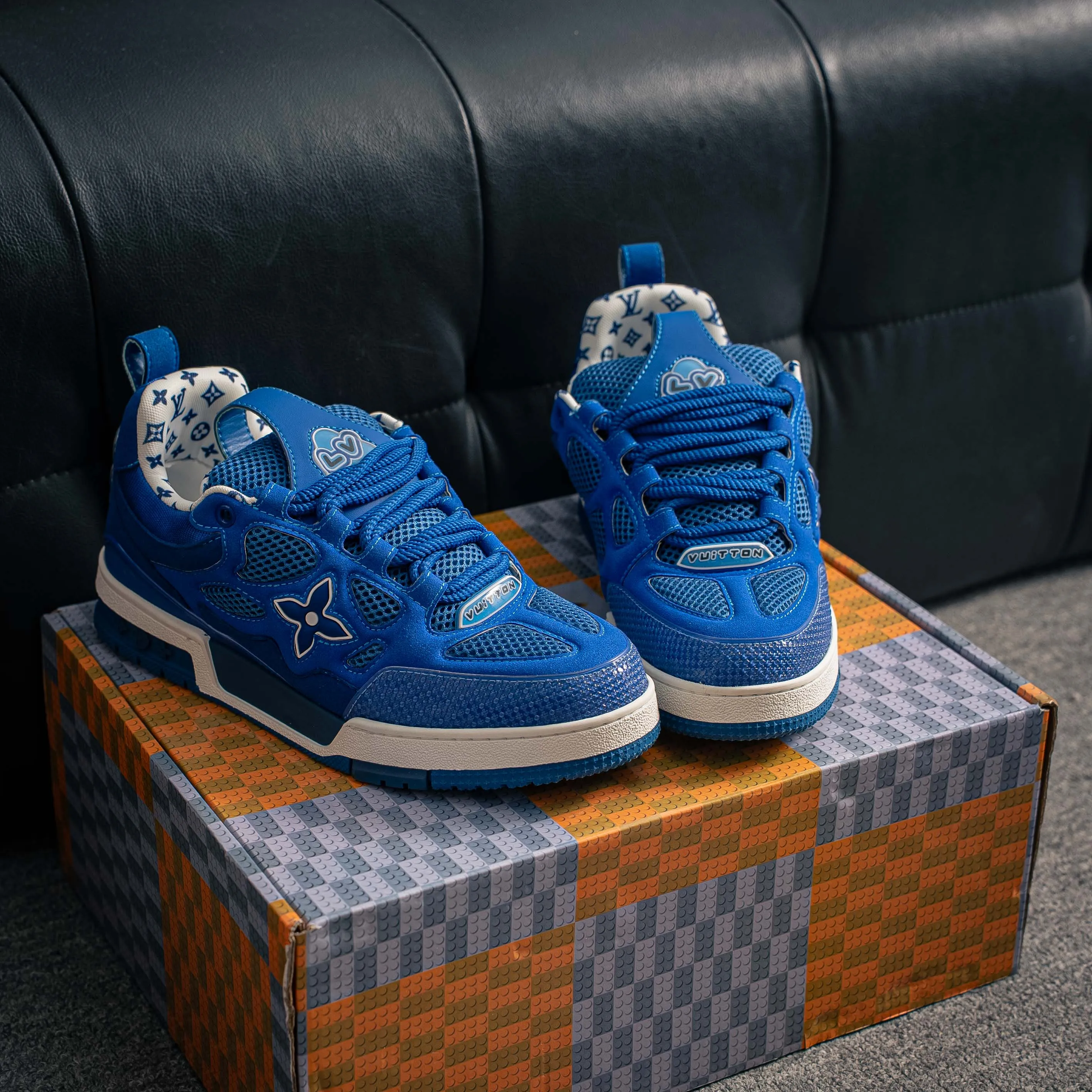 # LV- - trainer 2026 New Arrival 1：1 ！！ Shoes Cowhide Leather ， LOGO ， ➕Breathable ， 。